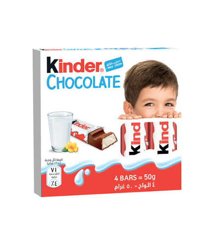 Chocol.kinder T4 50g